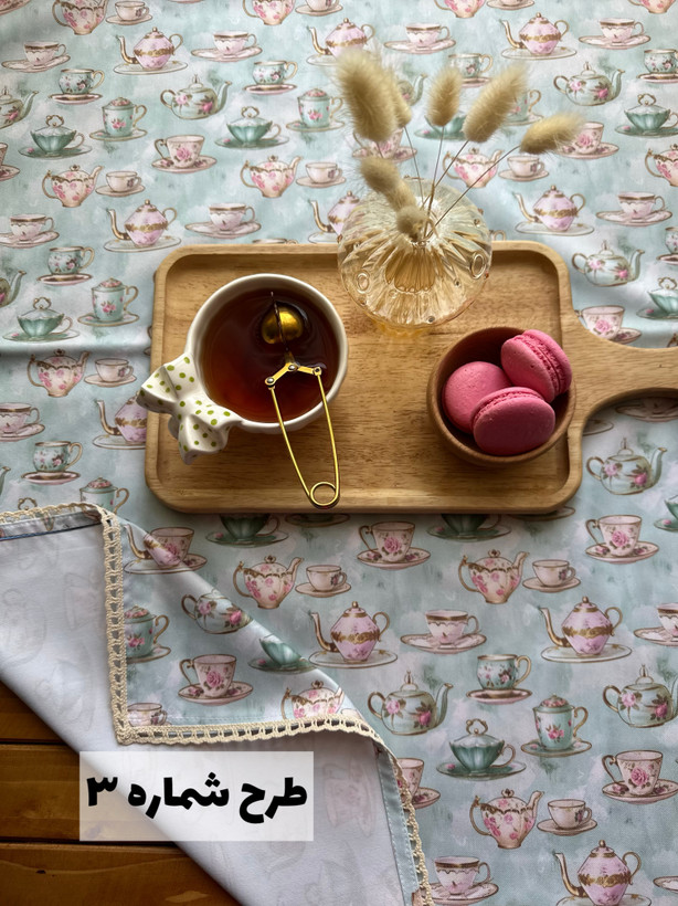 طرح شماره ۳( قوری و فنجان)